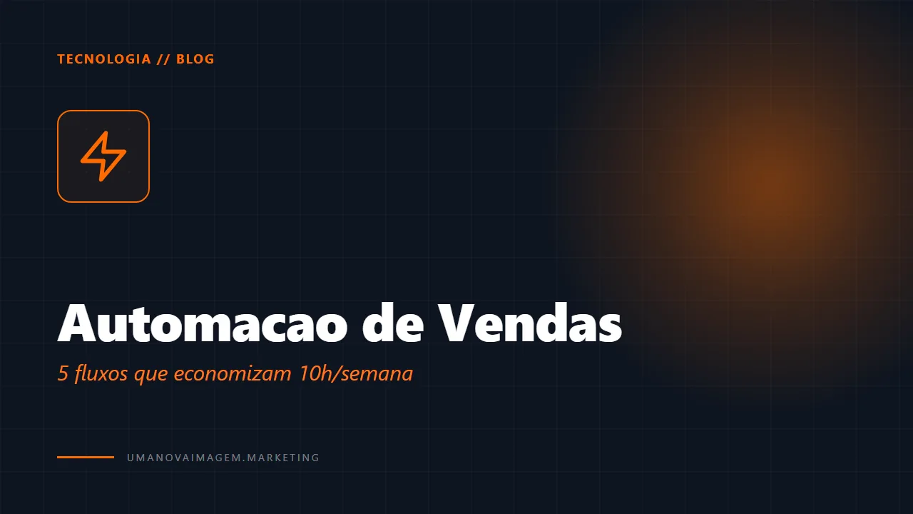 5 fluxos de automação de vendas — Uma Nova Imagem