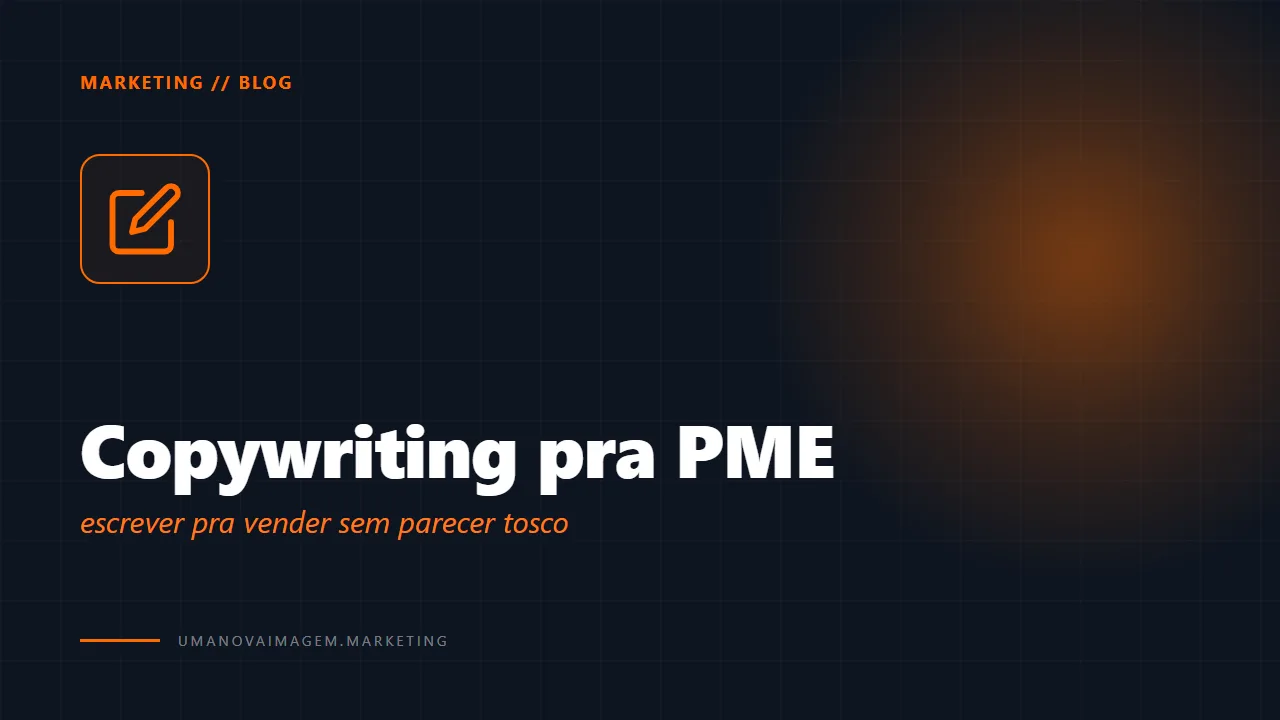 Copywriting pra pequena empresa — Uma Nova Imagem