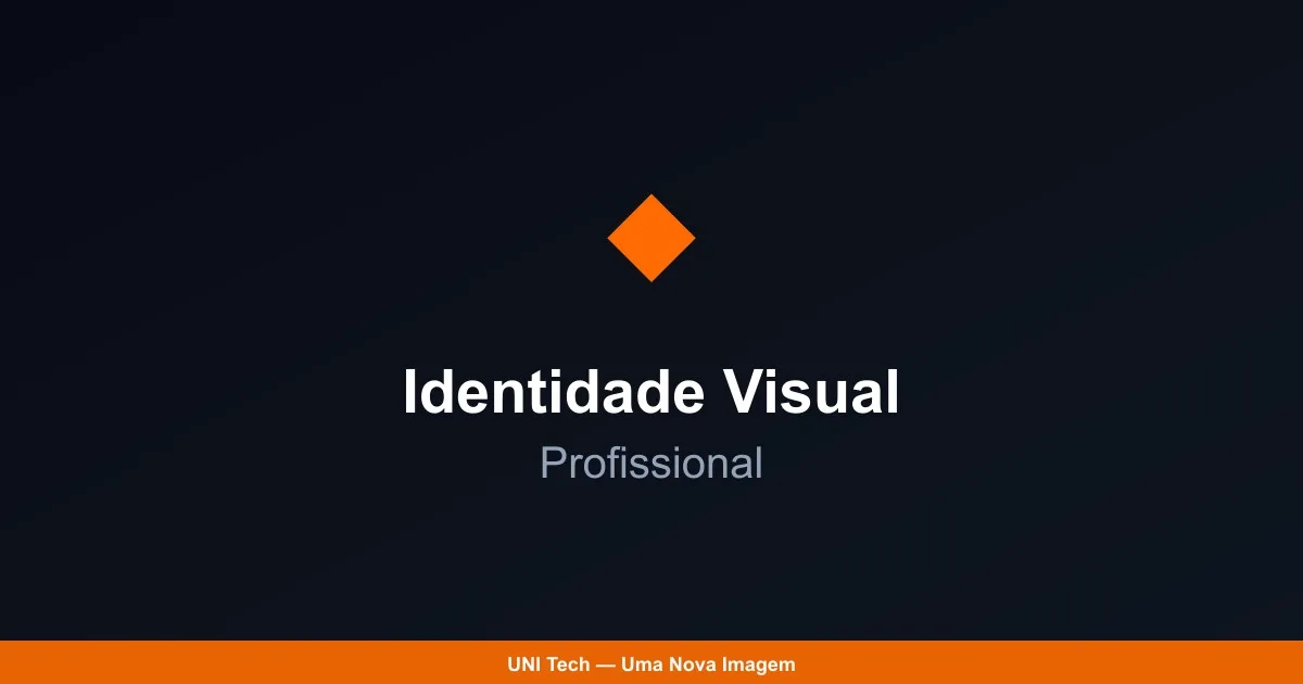 Identidade visual profissional para empresas - Uma Nova Imagem