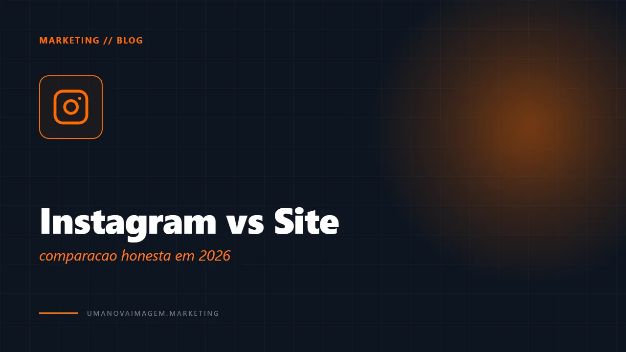 Loja no Instagram vs loja no site próprio — Uma Nova Imagem