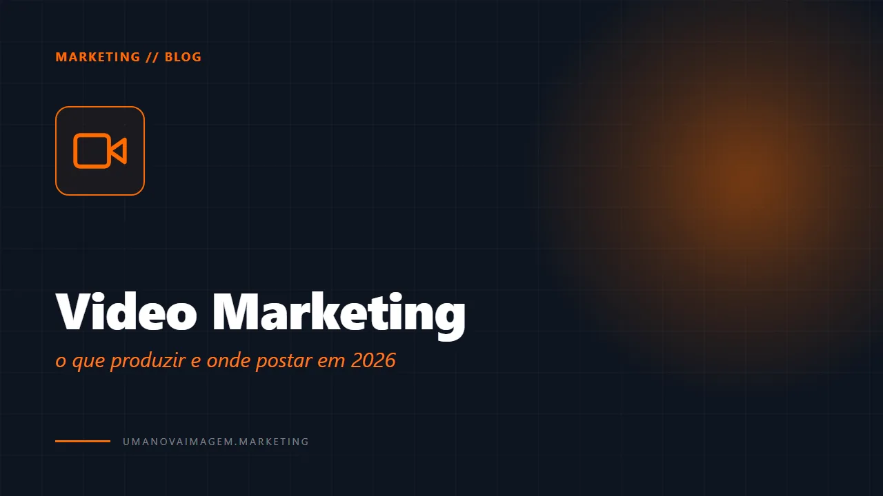 Video marketing pra PME em 2026 — Uma Nova Imagem
