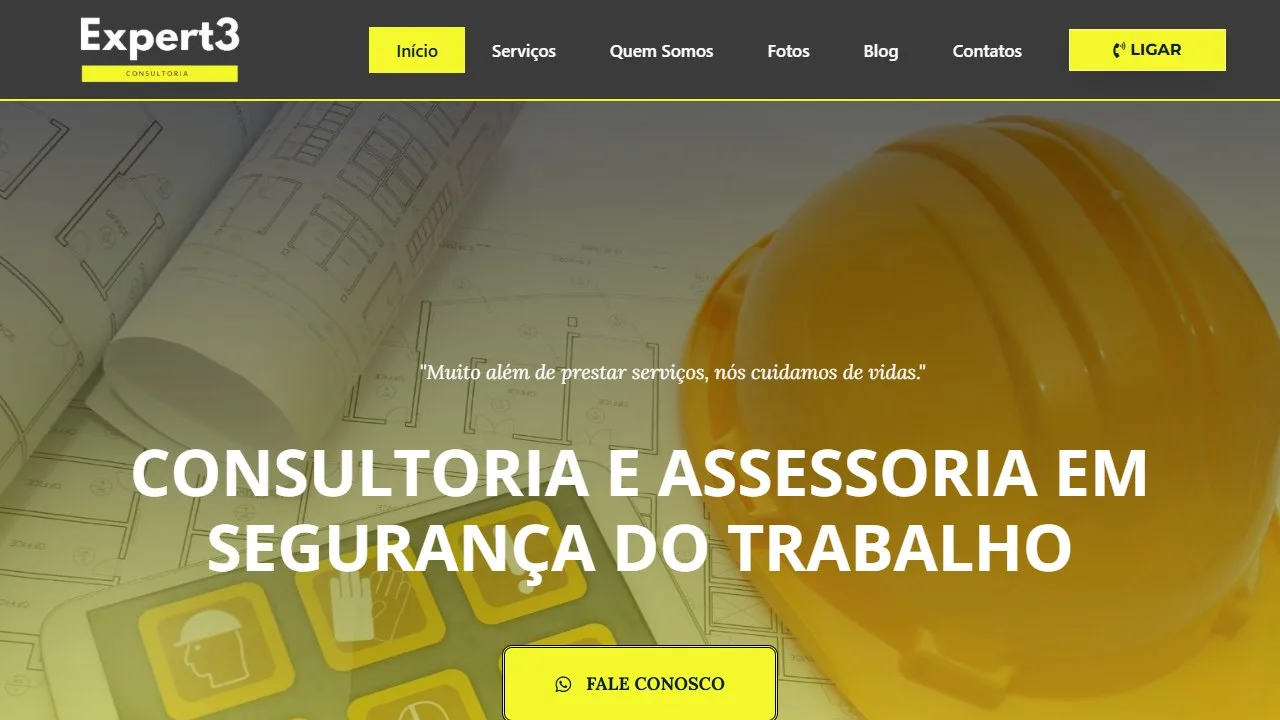 Projeto Expert3 — Site