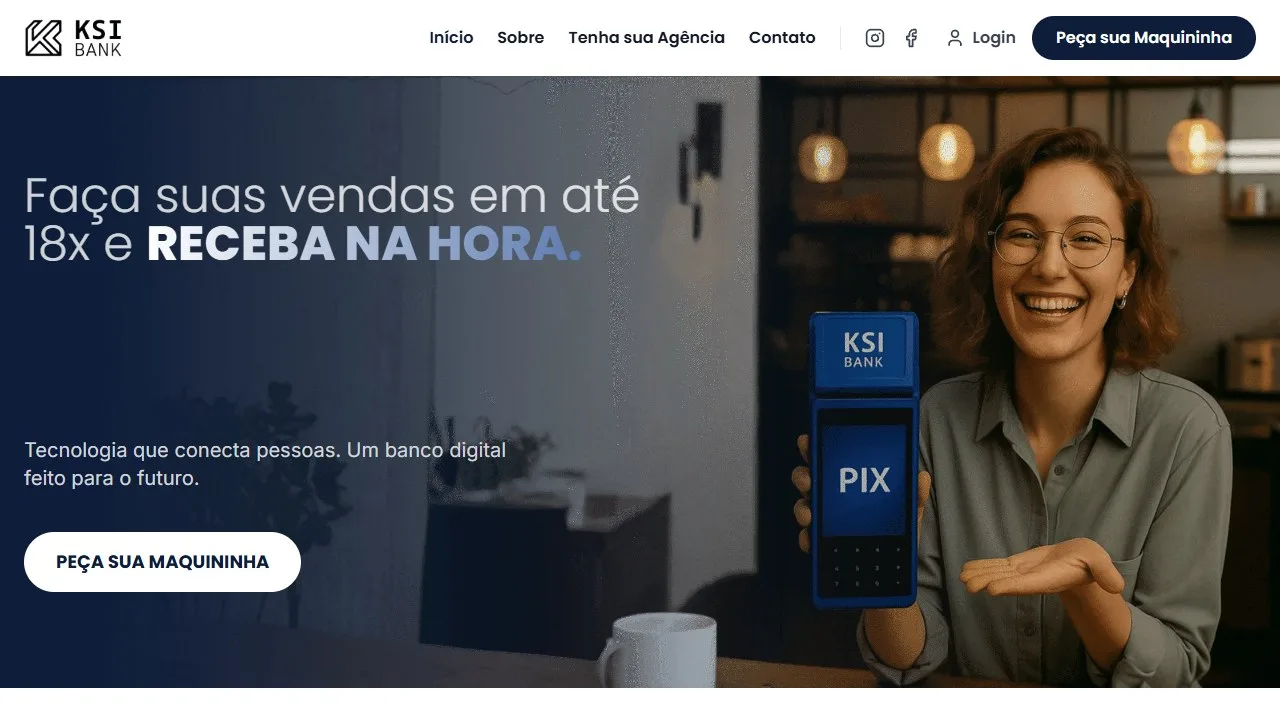 Projeto KSI Bank — Site