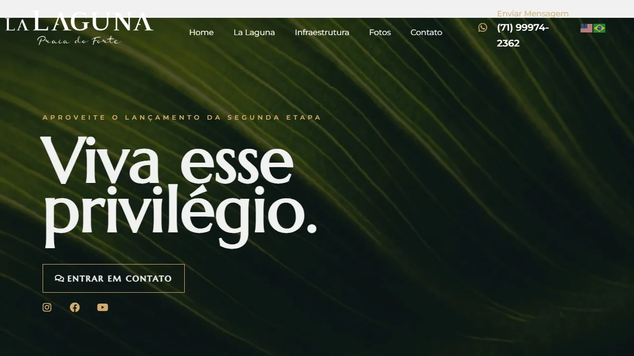 Projeto La Laguna — Site